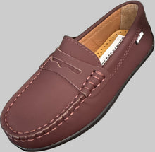 Load image into Gallery viewer, SALE FW25 Venettini Atlas Textured Penny Loafer Driving Moccasin