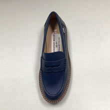 Load image into Gallery viewer, SALE SP24 Venettini London6 Classic Thick Sole Chain Penny Loafer