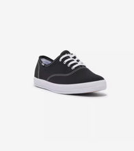 Load image into Gallery viewer, Keds Champion Classic Kids Canvas Sneaker in Black