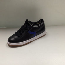 Cargar imagen en el visor de la galería, OFERTA SP24 Boutaccelli Blanca Stripe Leather/Sock Sneaker