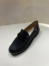 Load image into Gallery viewer, SALE FW24 Venettini London8 Classic Thick Sole Chained Penny Loafer