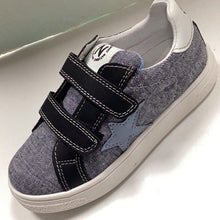 Cargar imagen en el visor de la galería, REBAJAS SP24 Naturino Pinn VL Zapatillas con doble velcro y estrella