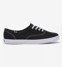 Load image into Gallery viewer, Keds Champion Classic Kids Canvas Sneaker in Black
