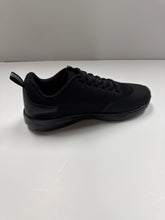 Cargar imagen en el visor de la galería, SP25 Runner Austin Black Knitted Stretch Elastic Lace Sneaker