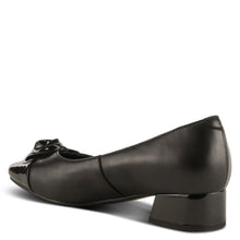 Cargar imagen en el visor de la galería, SP25 Azura Angelinite - Mini tacón con flor negra