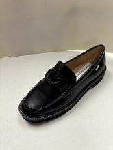 Load image into Gallery viewer, SALE FW24 Venettini London8 Classic Thick Sole Chained Penny Loafer