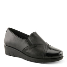 Load image into Gallery viewer, FW25 Spring Step Evzen Black Multi Wedged Shoe