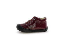 Load image into Gallery viewer, FW25 Naturino Baby Cocoon Melanzana Lace First Walking Shoe