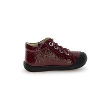 Load image into Gallery viewer, FW25 Naturino Baby Cocoon Melanzana Lace First Walking Shoe
