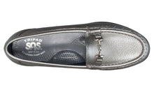 Load image into Gallery viewer, SAS Womens Metro Pewter Patent Slip On
