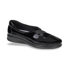 Load image into Gallery viewer, SAS Womens Crissy Cross Strap Slip On Mocassin