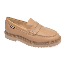 Load image into Gallery viewer, SALE SP24 Venettini London6 Classic Thick Sole Chain Penny Loafer