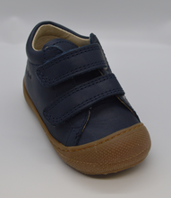 Load image into Gallery viewer, FW25 Naturino Baby Cocoon Navy Velcro First Walking Shoe