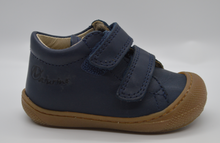 Load image into Gallery viewer, FW25 Naturino Baby Cocoon Navy Velcro First Walking Shoe