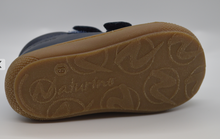Load image into Gallery viewer, FW25 Naturino Baby Cocoon Navy Velcro First Walking Shoe