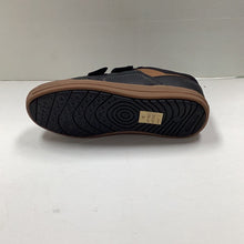 Load image into Gallery viewer, SALE SP23 Geox J Arzach Black/Brown Double Velcro Round Toe Sneaker J044AB
