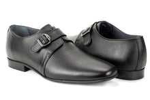Load image into Gallery viewer, Junior Mirage 6952 Plain Toe Buckle Dress Shoe