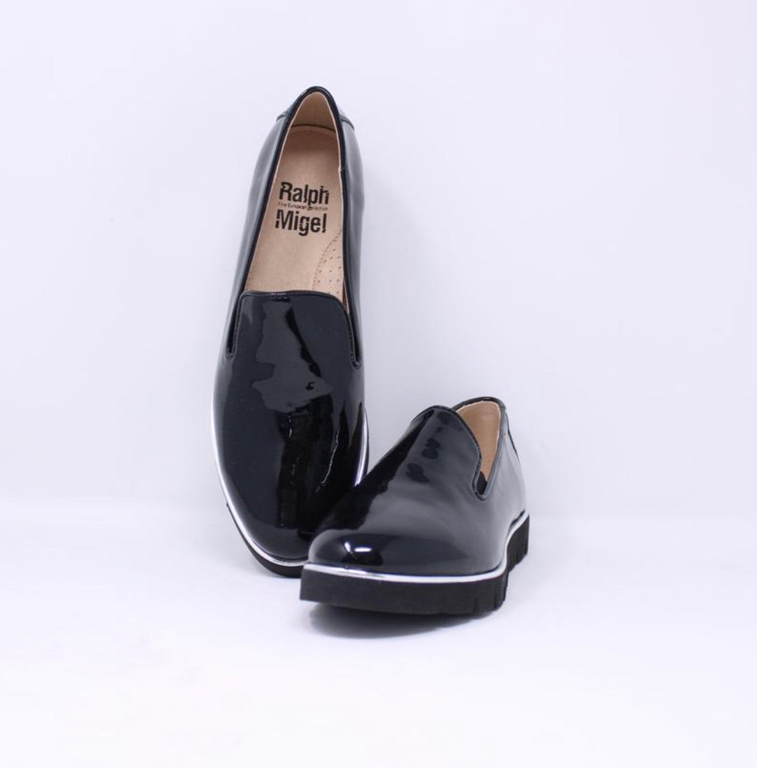 winter wedge dress shoes Dpityserensio Women's Shoes Solid Color Wedges Shoes Casual Mid Height Block Heel Shoes Fall Winter Black 5.5(36)
