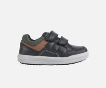 Load image into Gallery viewer, SALE Geox J Arzach Double Velcro Round Toe Sneaker