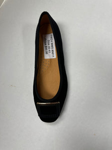 FW24 1936  Flat with Velvet Buckle (20221-4)