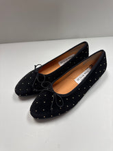 Load image into Gallery viewer, FW26 Ralph Miguel Windy Velvet Nailhead Chanel Bow Flat Slip On
