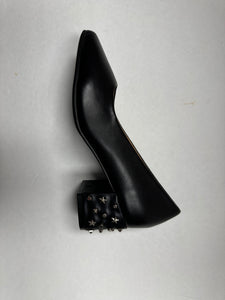 FW24 1936  Plain Shoe Embellished Heel (50118-26)