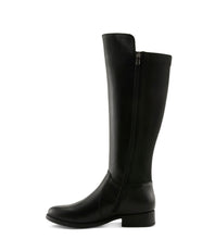 Load image into Gallery viewer, FW25 Spring Step Zaya Leather/Stretch Zippered Boot
