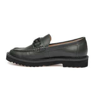 FW24 Venettini London8 Classic Thick Sole Chained Penny Loafer