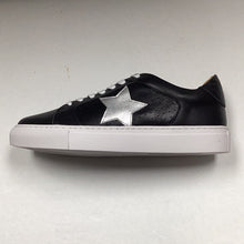Load image into Gallery viewer, SP24 1936 Olivia Classic All Black Leather Star Sneaker (2095-60)
