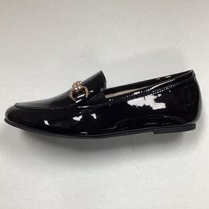 FW23 Boutaccelli Kennedy Black Patent Chain Loafer