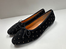 Load image into Gallery viewer, FW26 Ralph Miguel Windy Velvet Nailhead Chanel Bow Flat Slip On
