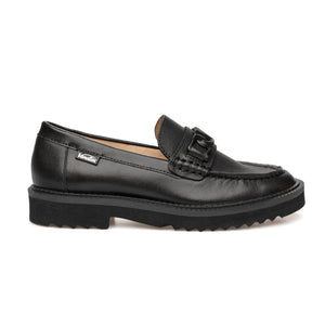 FW24 Venettini London8 Classic Thick Sole Chained Penny Loafer