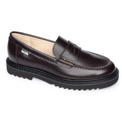 FW23 Venettini London6 Classic Thick Sole Chain Penny Loafer