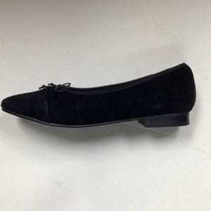 FW23 Ralph Miguel Shira Chanel Tip Bow Flat Slip On
