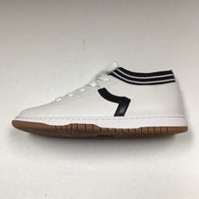 Load image into Gallery viewer, SP24 Boutaccelli Blanca Stripe Leather/Sock Sneaker
