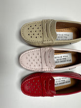 Load image into Gallery viewer, SALE SP26 Venettini Liv Heart Perforated Loafer Moccasin
