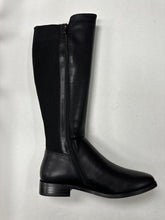 Cargar imagen en el visor de la galería, FW24 Lolit Leather/Ribbed Zipper Tall Boot NX-G7
