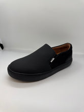 Charger l'image dans la galerie, Baskets à enfiler Venettini Glen SP24 en cuir gomme noir
