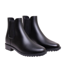 Load image into Gallery viewer, DNA Footwear Talia Chelsea Rain Boot - Black
