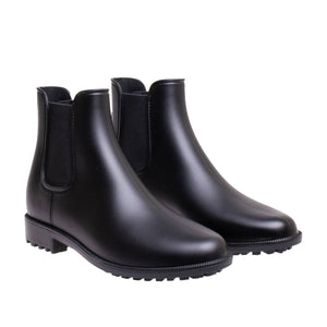 DNA Footwear Talia Chelsea Rain Boot - Black