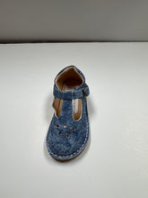 Load image into Gallery viewer, SALE SP26 UNIQ Hazel Denim Cut-out T-Strap Shoe
