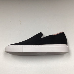 SP24 1936 Claudia Classic All Black Knitted SlipOn Sneaker (2095-6)