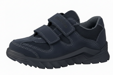 Load image into Gallery viewer, SALE Ricosta Nino Nautic Blue Nubuck Double Strap Sneaker
