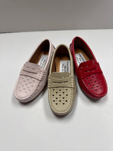 Load image into Gallery viewer, SALE SP26 Venettini Liv Heart Perforated Loafer Moccasin
