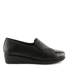 Charger l'image dans la galerie, FW25 Spring Step Evzen Black Multi Wedged Shoe
