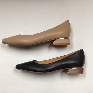 SALE SP24 1936 Sara Plain Shoe Small Modern Heel (193611)