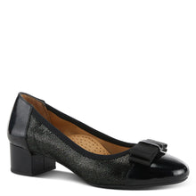 Load image into Gallery viewer, FW25 Spring Step Paulette Black Bow Mini Heel
