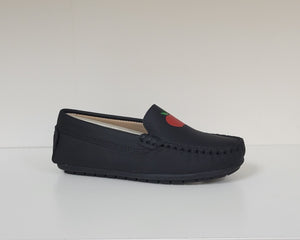 FW24 Boutaccelli Rohto Plain Apple Loafer Moccasin