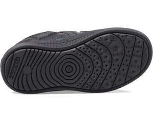 Geox J Arzach Black Double Velcro Sneaker