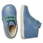 Load image into Gallery viewer, SP24 Baby Falcotto Conte Laces Celeste Green Spazz Bone Sole
